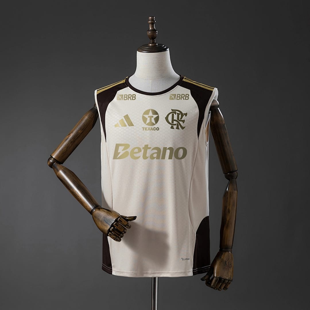 Camisola Flamengo 2026/27 Treino Colete Alperce All Sponsor - Vista 1