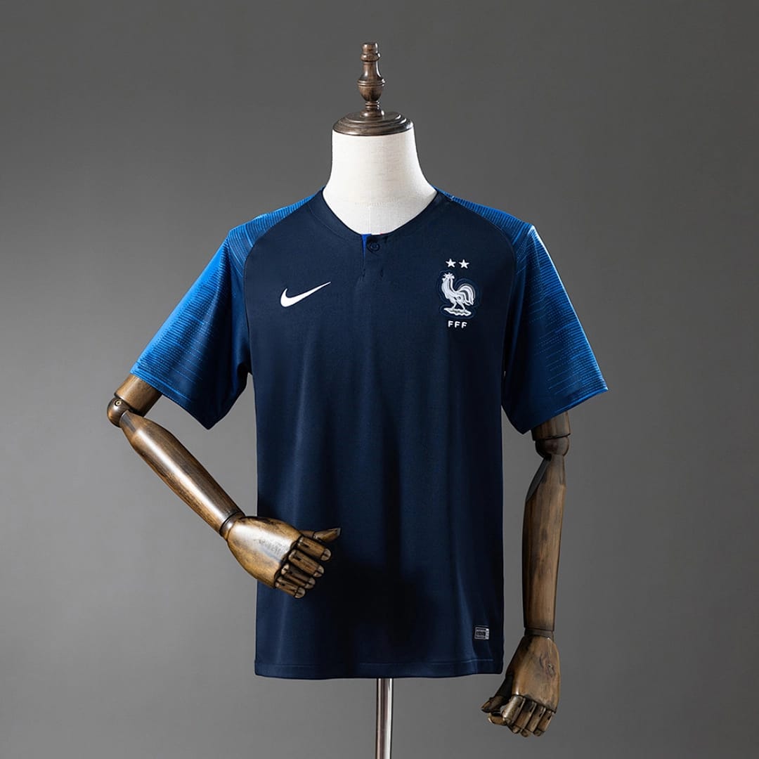 Camisola Principal da França 2018 (Retro) - Vista 1