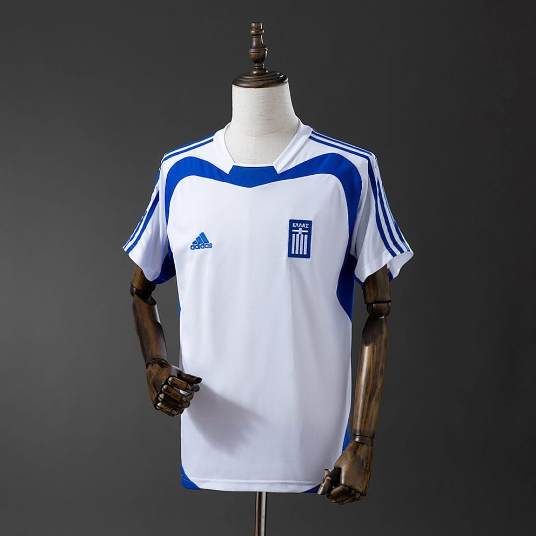Camisola Alternativa da Grécia 2004 (Retro) - Vista 1