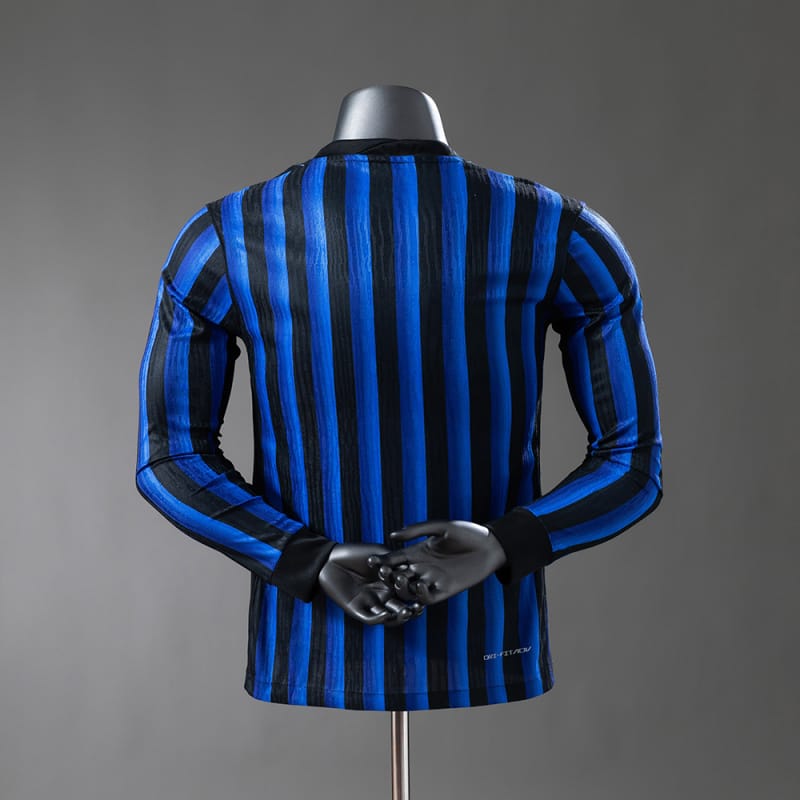 Inter Milan 25/26 manga-longa Home versão jogador - Vista 2