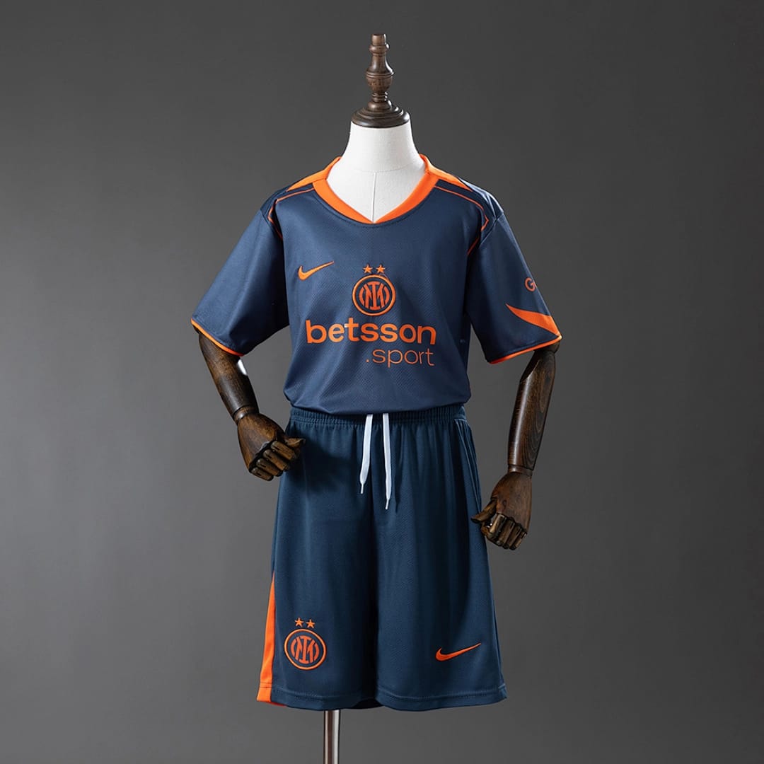 Kit Crianca Inter Milan Terceira 2025/2026 - Vista 1