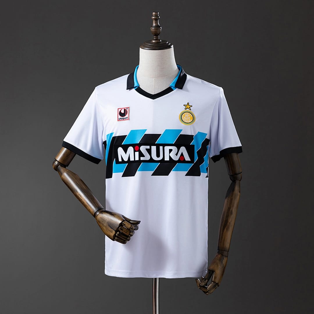 Camisola Alternativa do Inter Milan 1990/1991 (Retro) - Vista 1