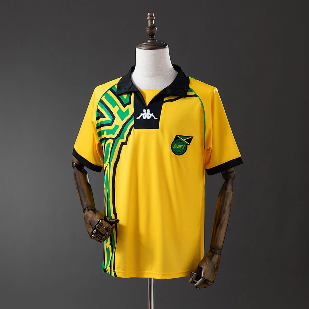 Camisola Principal da Jamaica 1998 - Vista 1