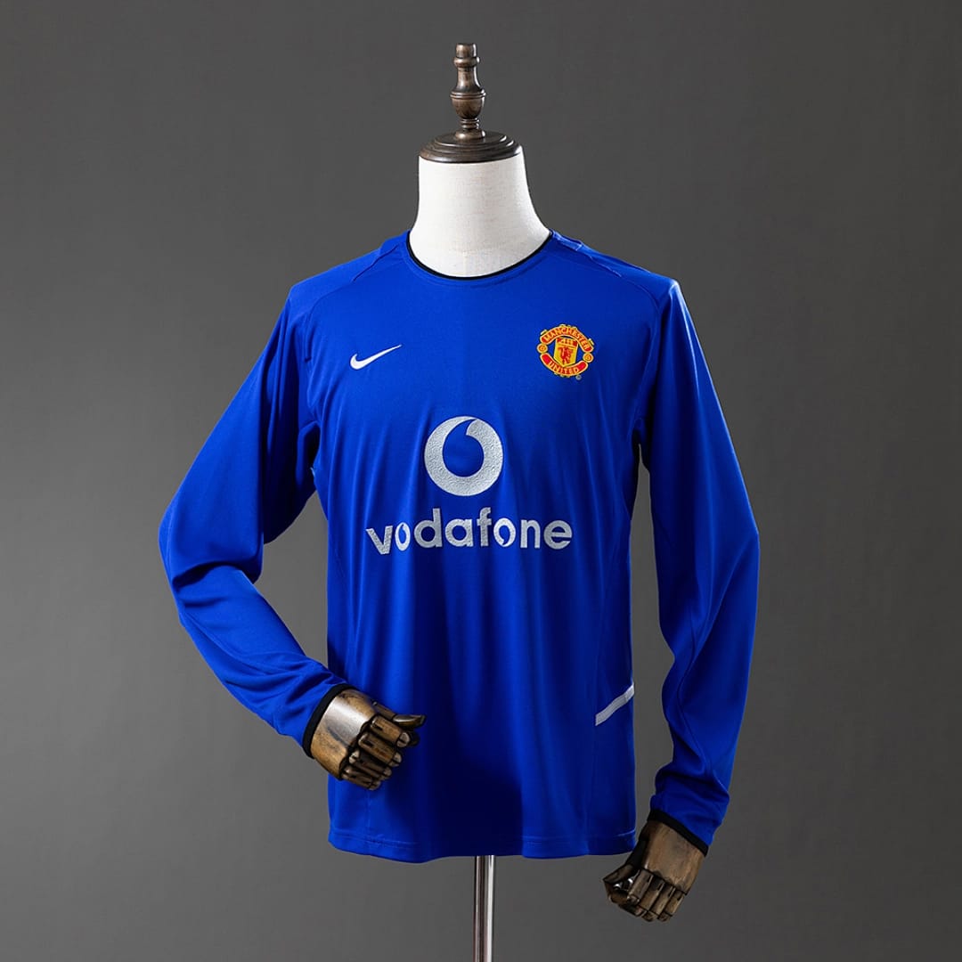 Camisola Terceira do Manchester United 2002/2003 (Retro) - Vista 1