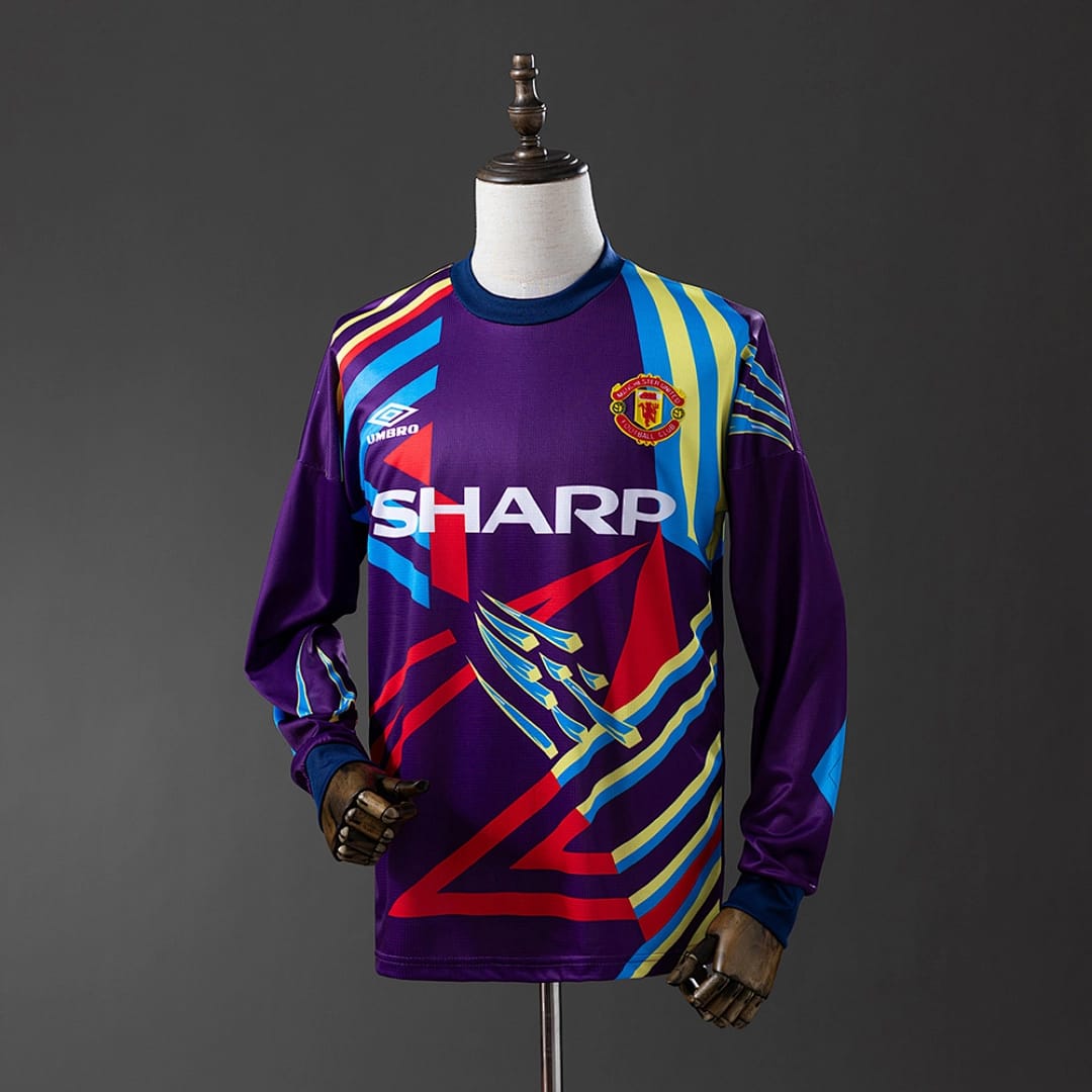 Camisola Guarda-Redes do Manchester United (Retro, Manga Longa) - Vista 1