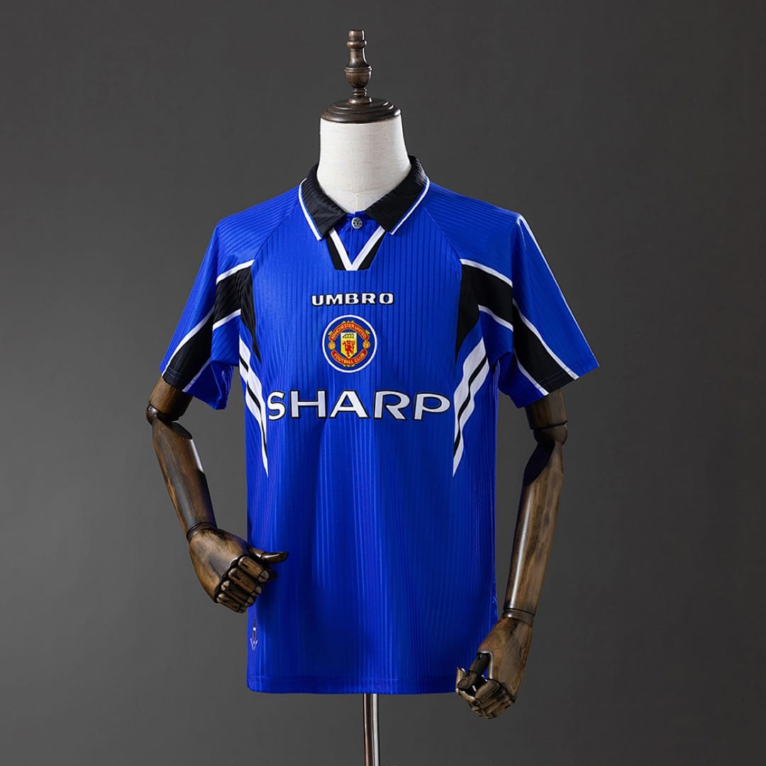 Camisola Alternativa do Manchester United (Retro) (2) - Vista 1