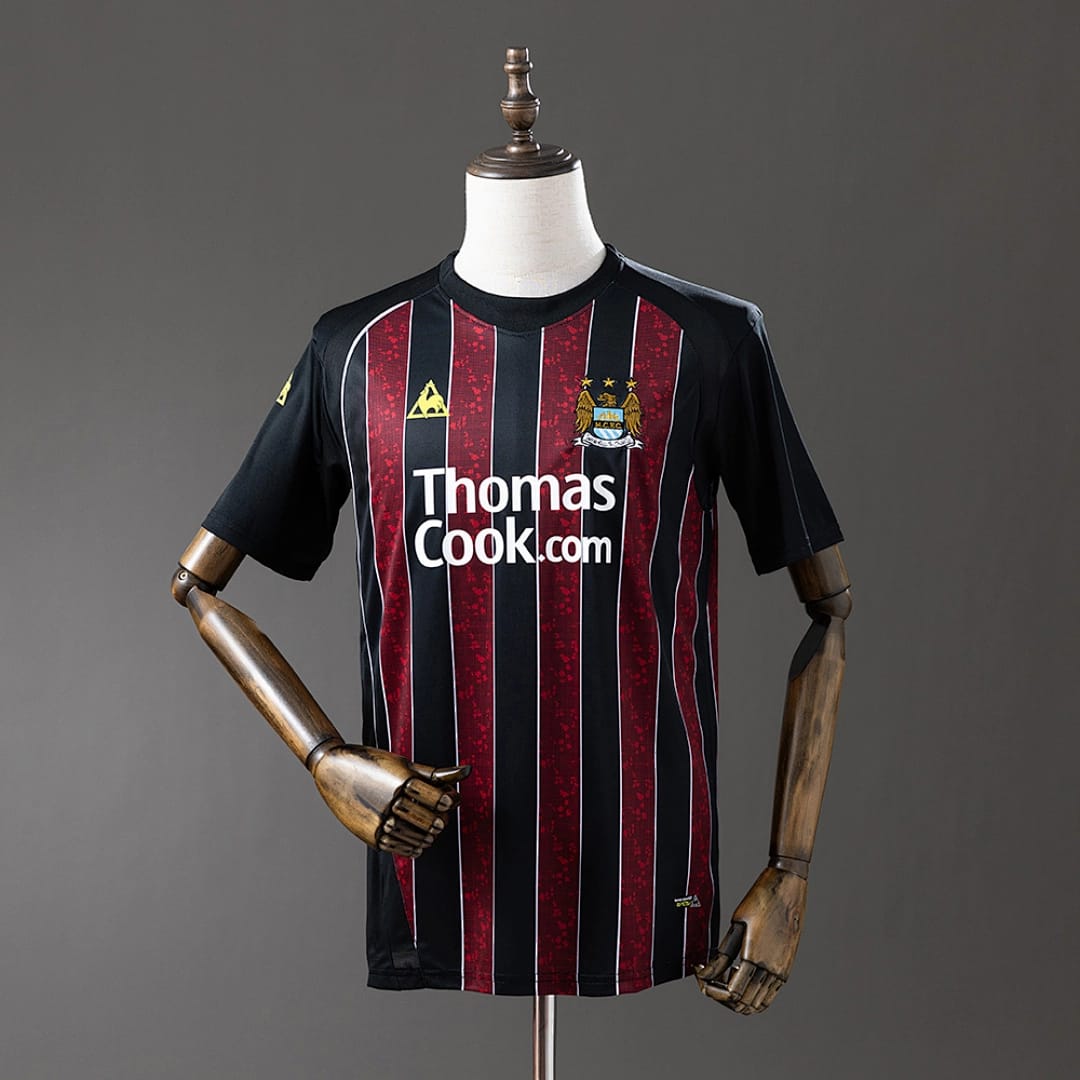Camisola Alternativa do Manchester City 2008/2009 (Retro) - Vista 1