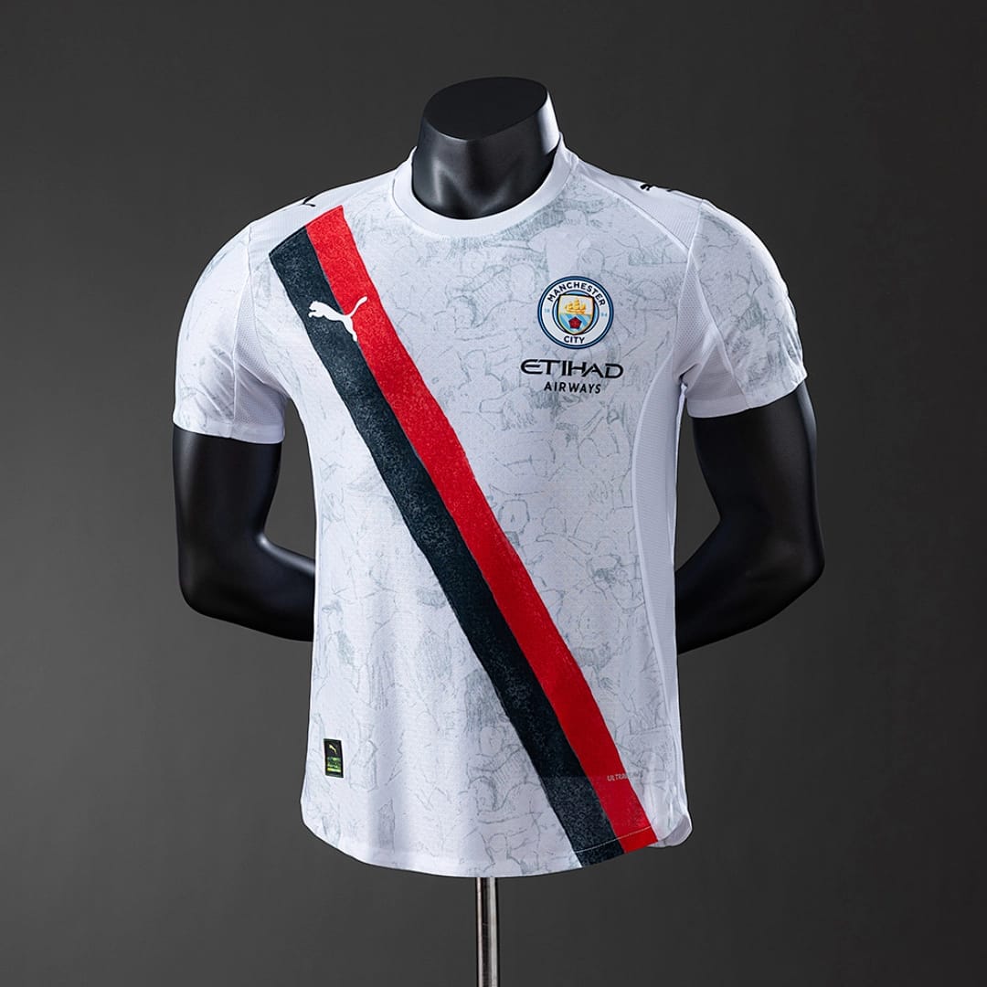 Camisola Alternativa do Manchester City 2025/2026 (Versao Jogador) - Vista 1