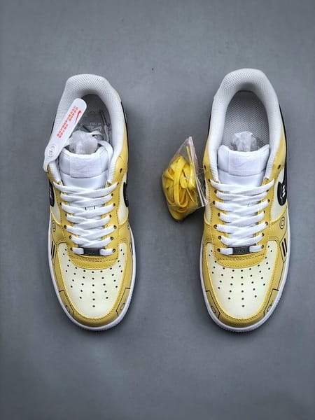 Nike Air Force 1 Low '07 Limão Amarelo - Vista 6