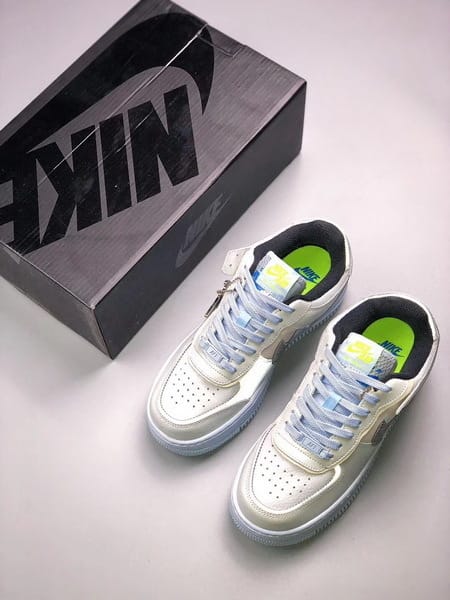 NK WMNS Air Force 1 Shadow 3M Reflexo Leve Alto Baixo Versatil - Vista 6