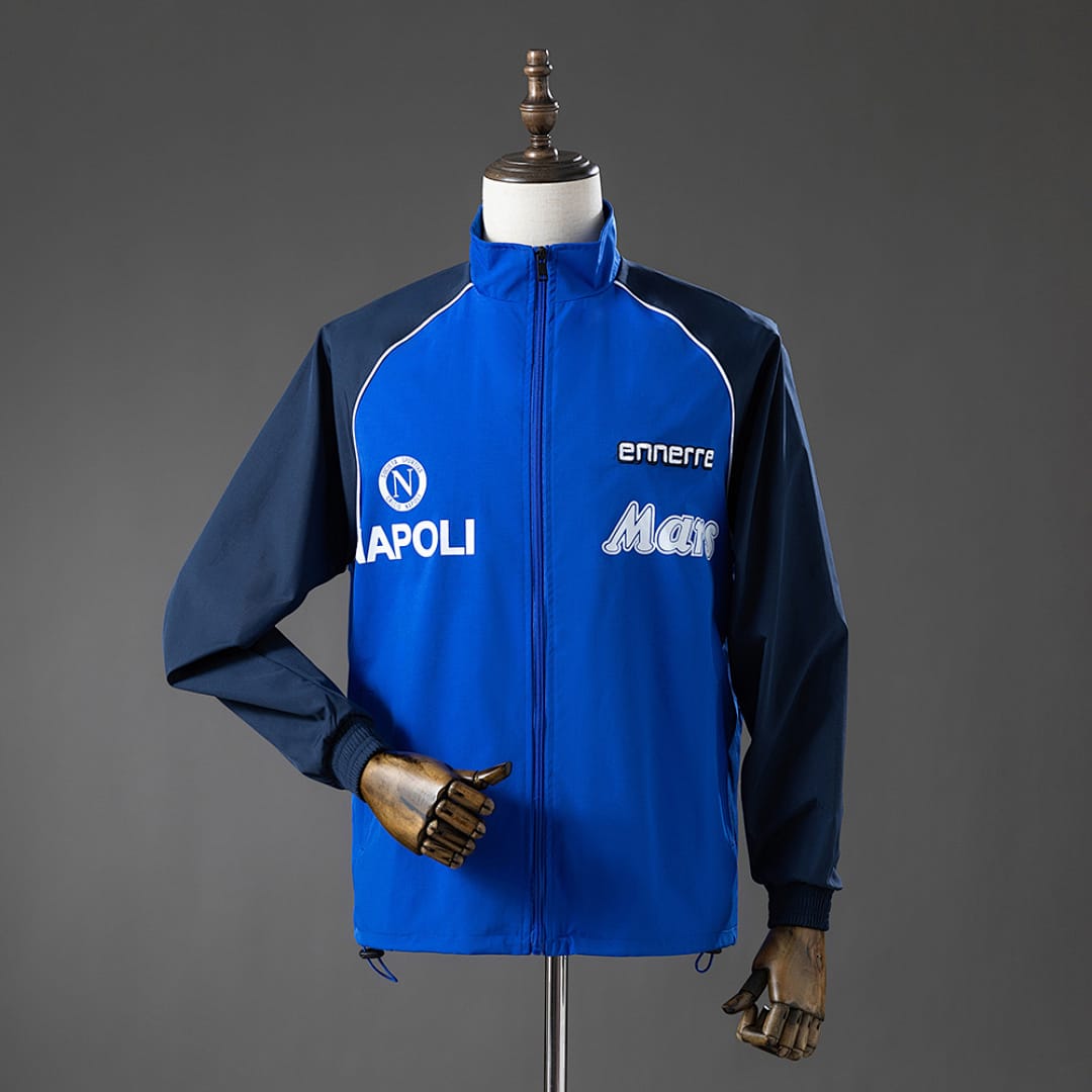 Casaco Napoli Retro Windbreaker 1989 - Vista 1