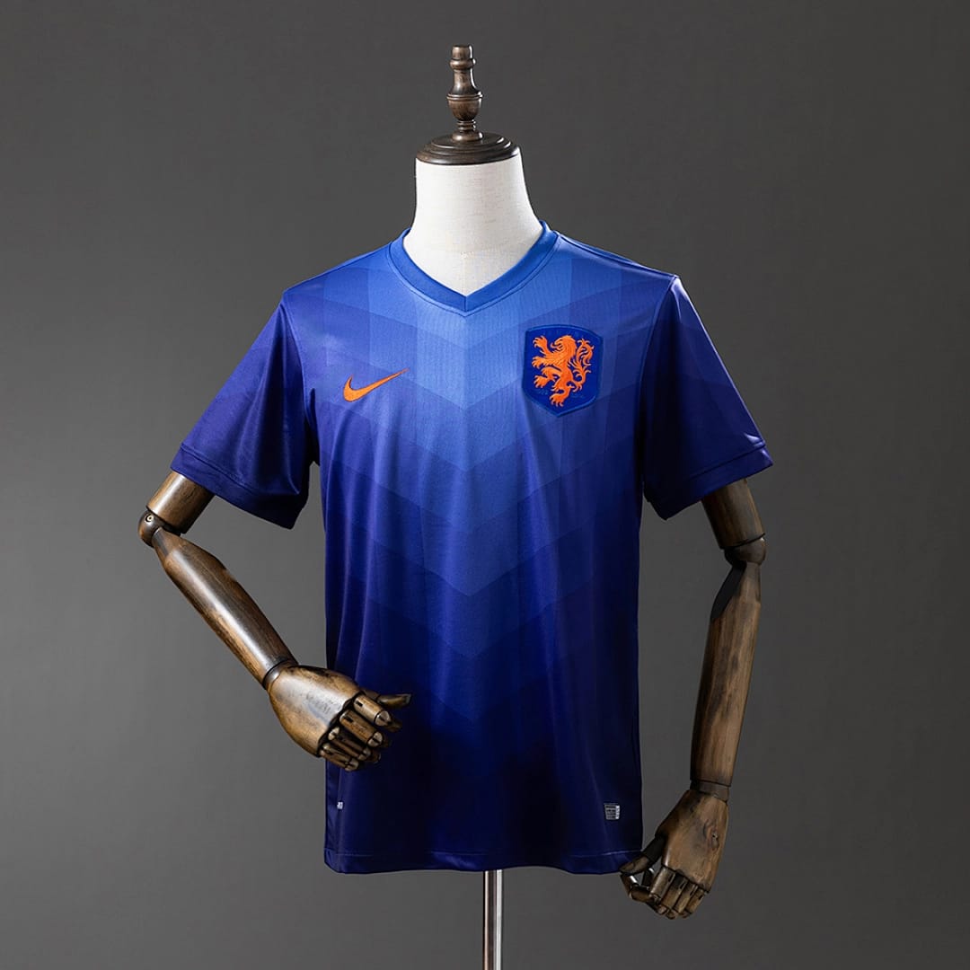 Camisola Alternativa dos Países Baixos 2014 (Retro) - Vista 1