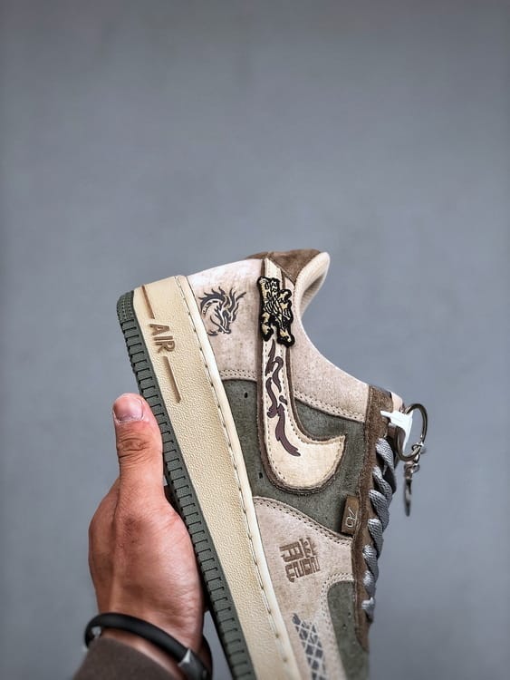 Nike Air Force 1 Low 07 Edição Limitada 'Ano do Dragão' - Vista 5