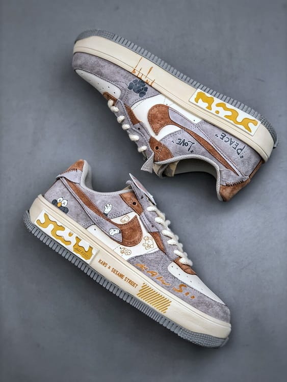 Nk Air Force 107 Low Colaboracao - Vista 2