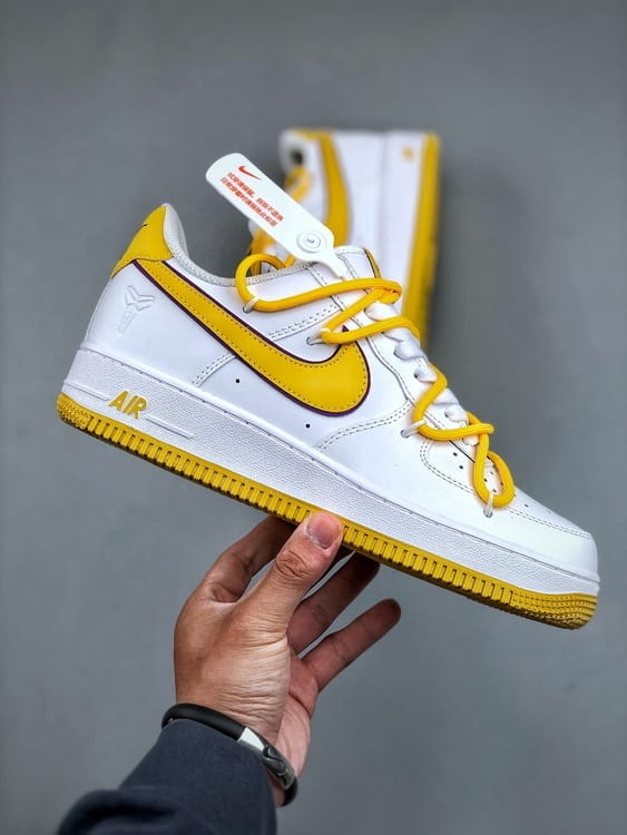 Nike Air Force 1 '07 Low Colaboração Mamba Negra - Vista 7