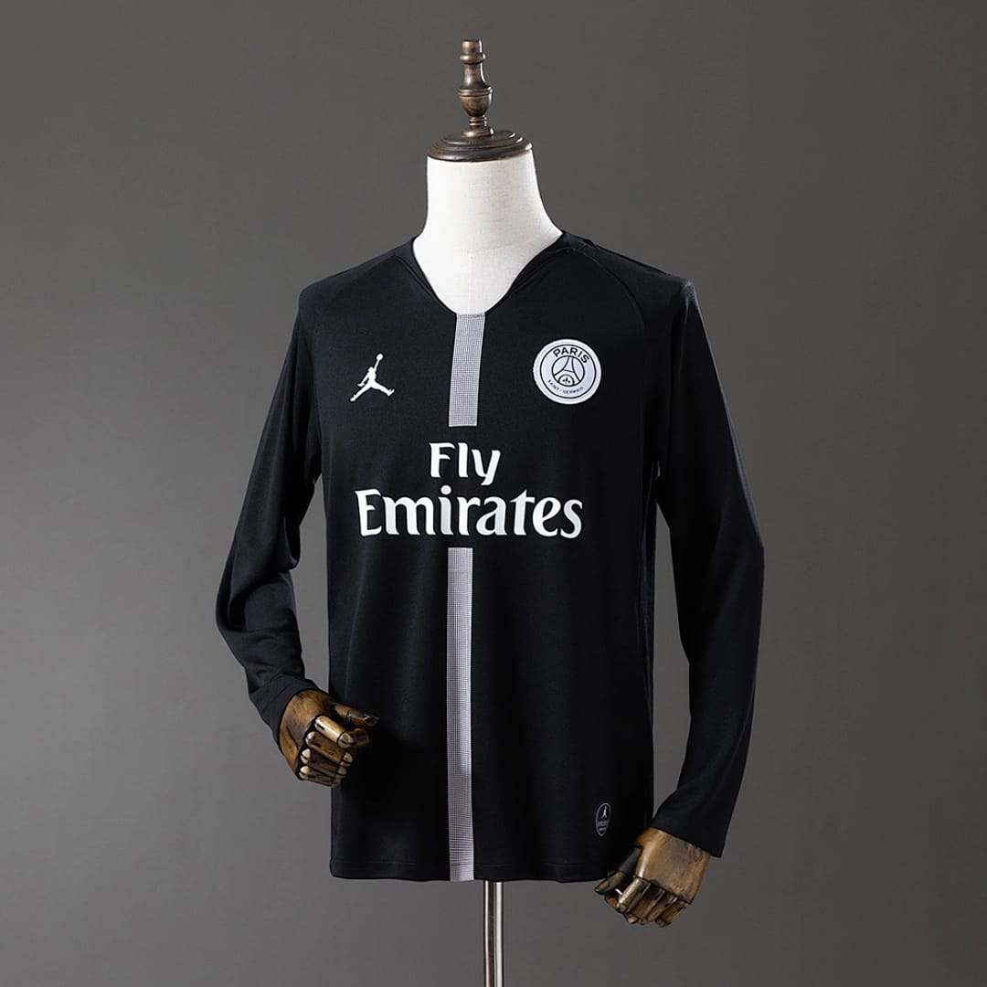 Camisola Terceira do PSG 2018/2019 (Retro, Manga Longa) - Vista 1