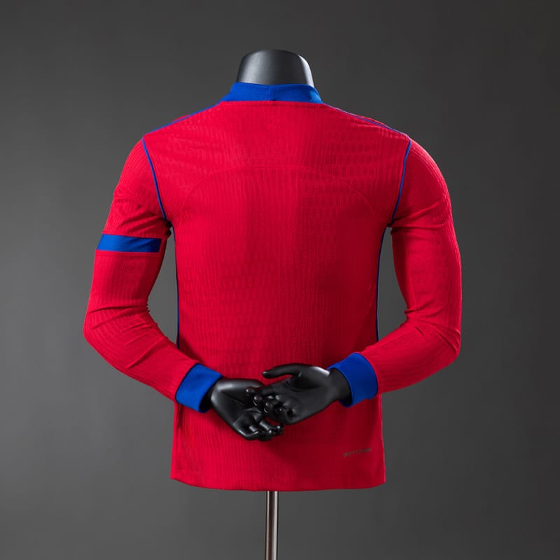PSG 2025/26 Third Away manga-longa versão jogador - Vista 2