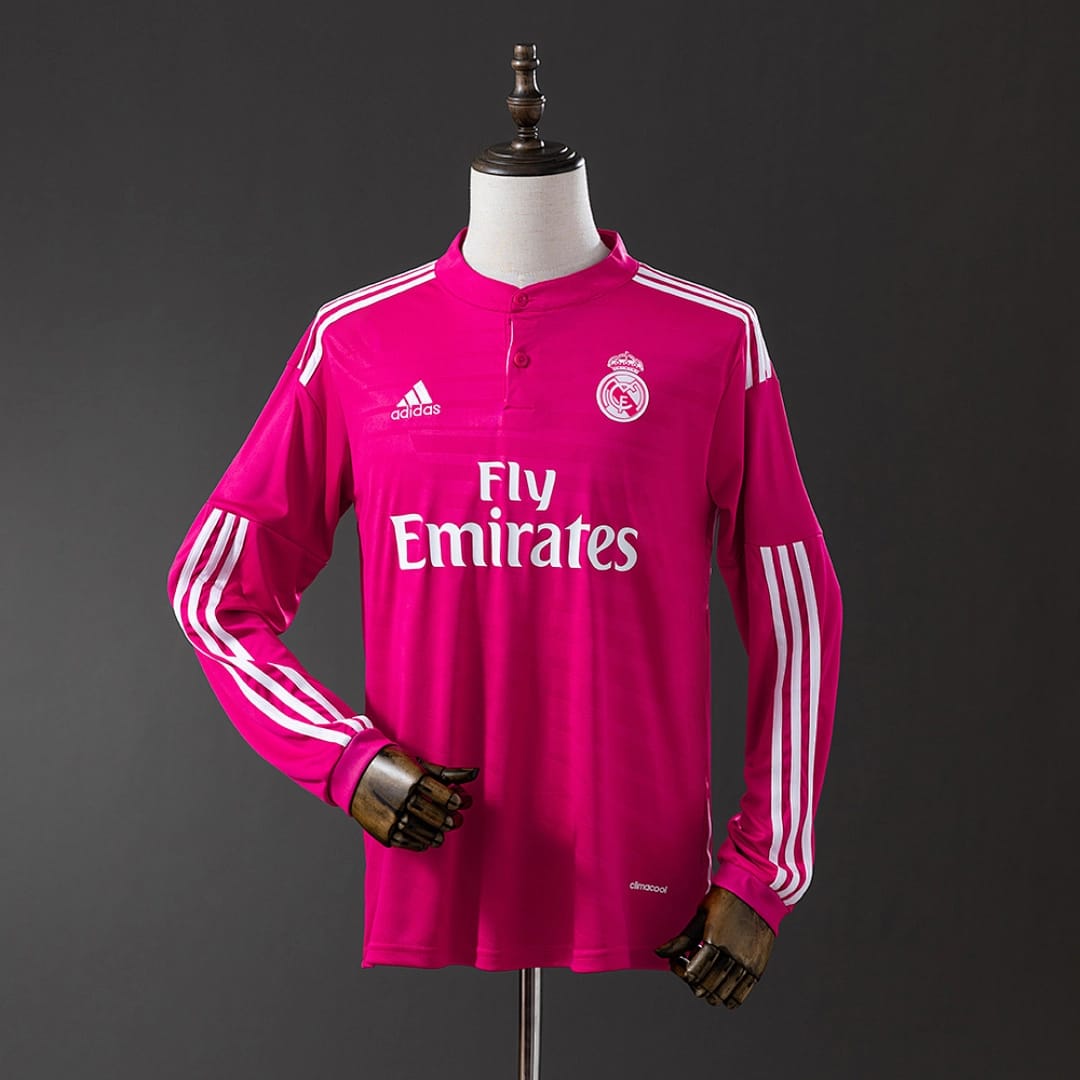 Camisola Alternativa do Real Madrid 2014/2015 (Retro, Manga Longa) - Vista 1