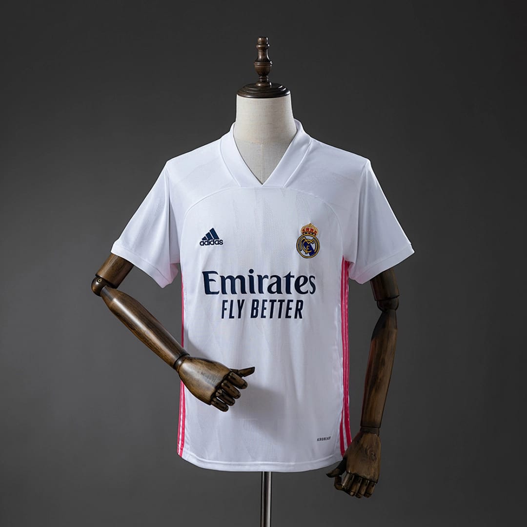 Camisola Principal do Real Madrid 2020/2021 (Retro) - Vista 1