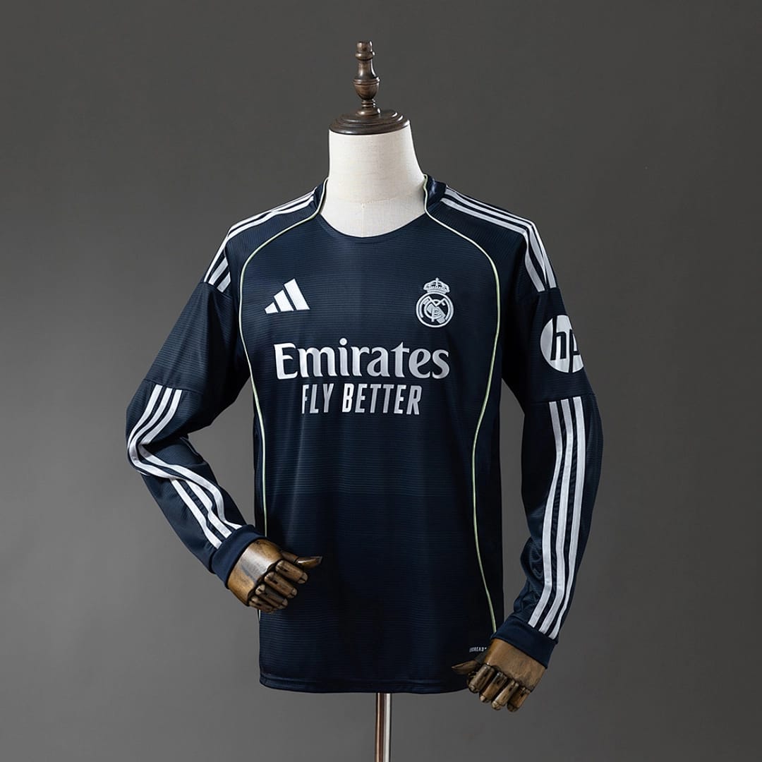 Camisola Alternativa do Real Madrid 2025/2026 (Manga Longa) - Vista 1