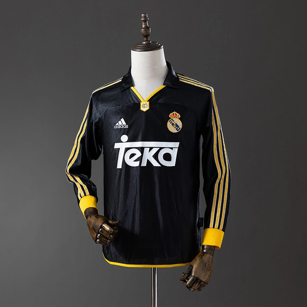 Camisola Alternativa do Real Madrid (Retro, Manga Longa) - Vista 1