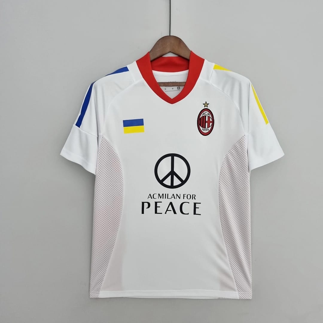Camisola Alternativa do AC Milan 2002/2003 Champions League (Retro) - Vista 1