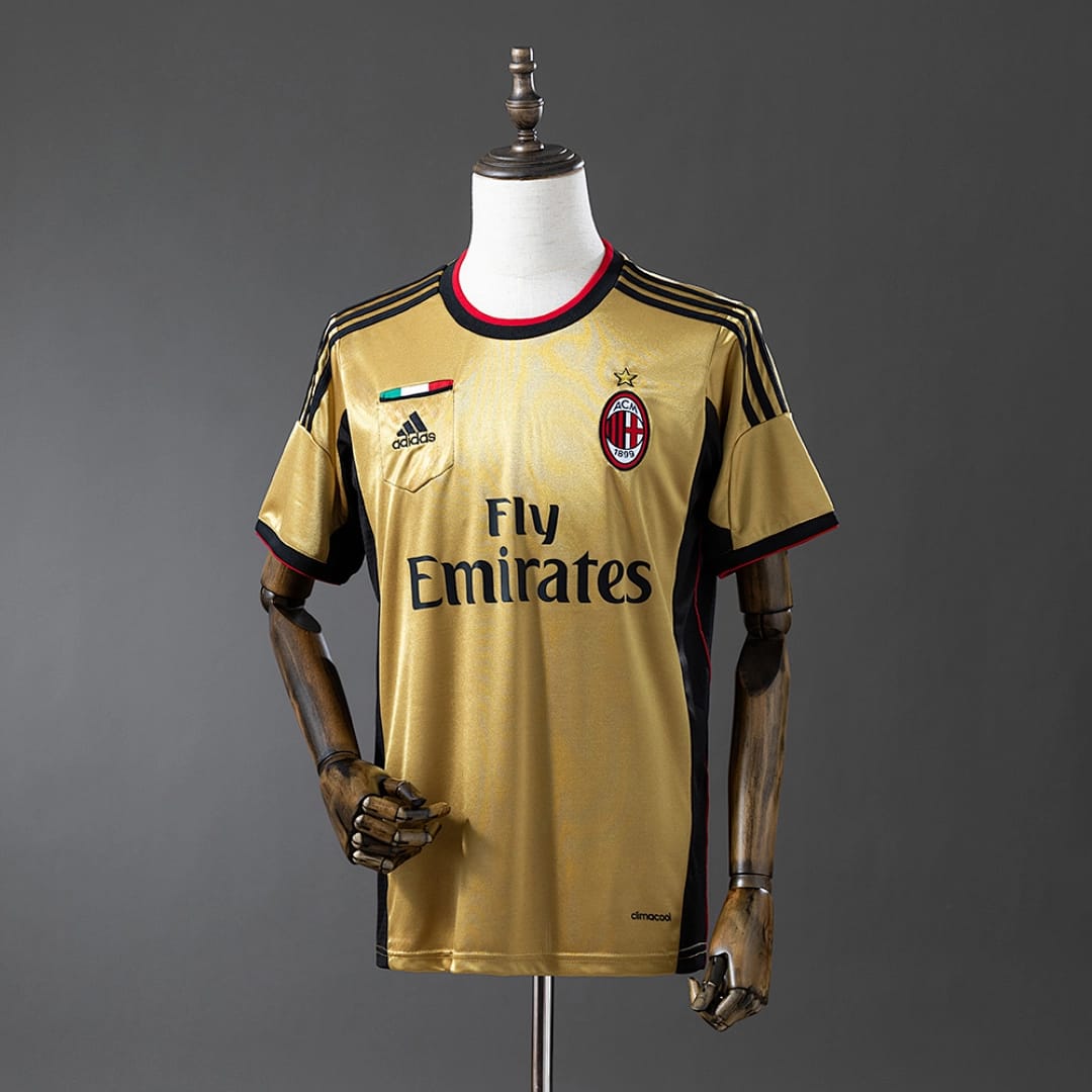 Camisola Terceira do AC Milan 2013/2014 (Retro) - Vista 1