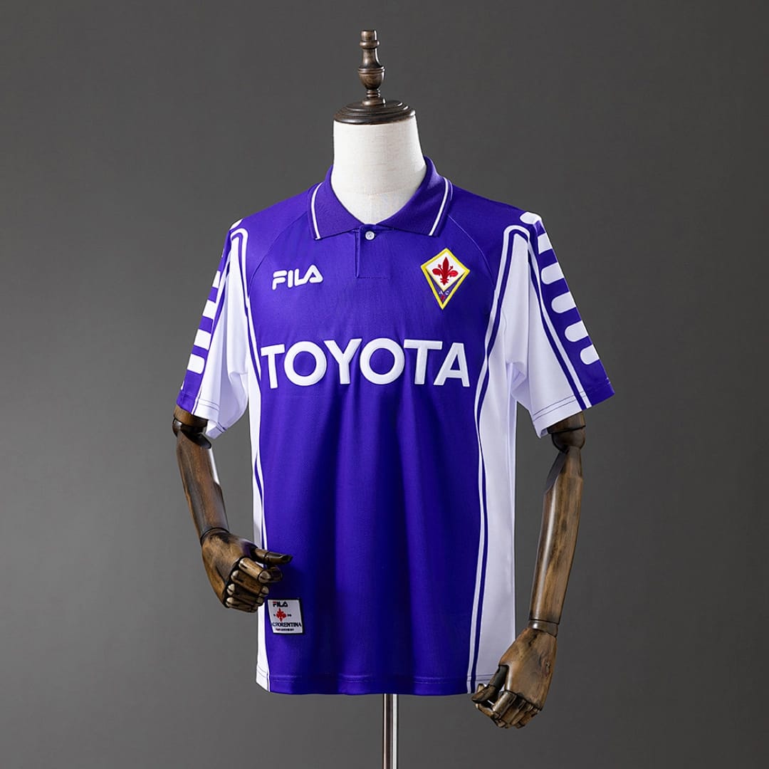 Camisola Principal da Fiorentina 1999/2000 (Retro) - Vista 1