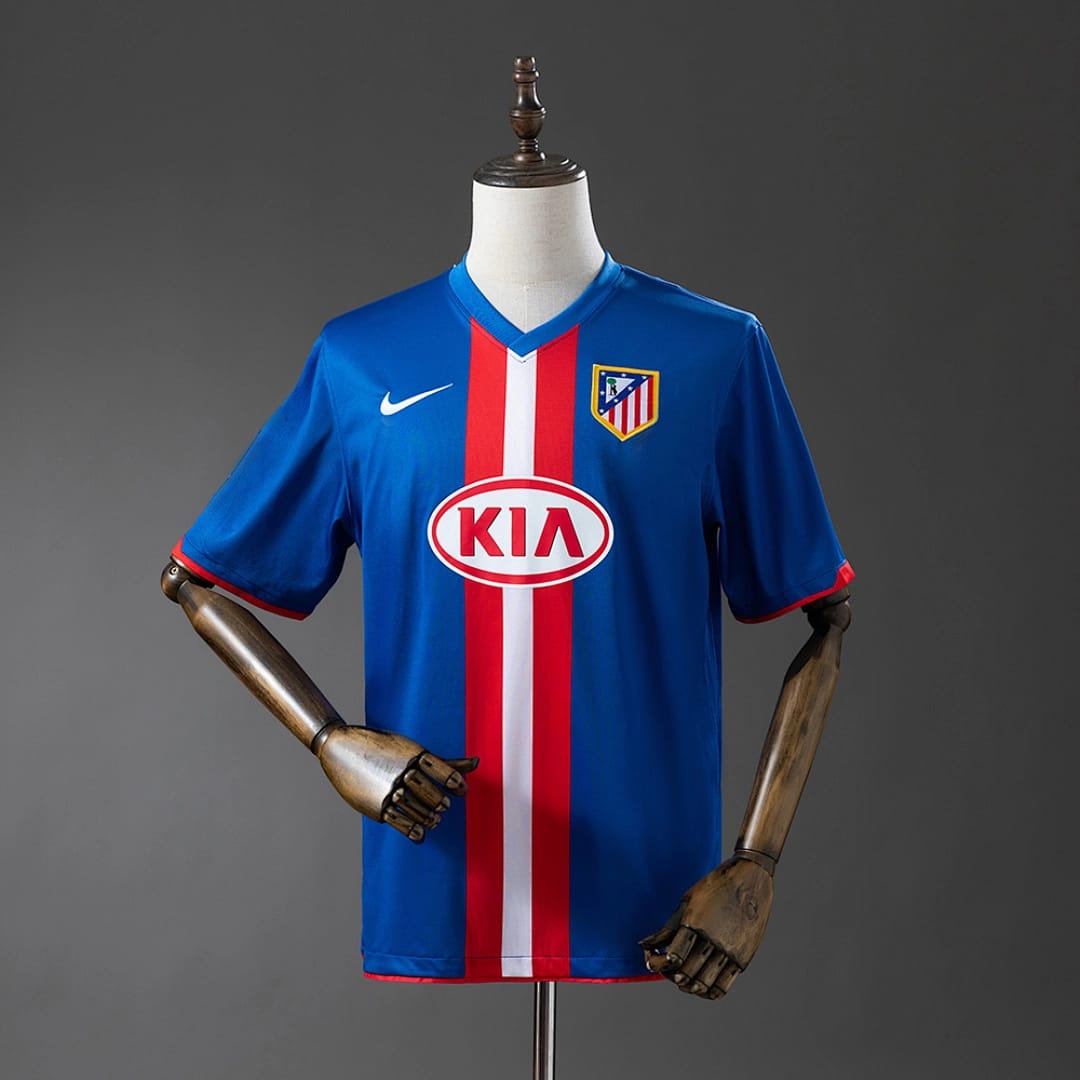 Camisola Alternativa do Atletico Madrid 2010/2011 (Retro) - Vista 1