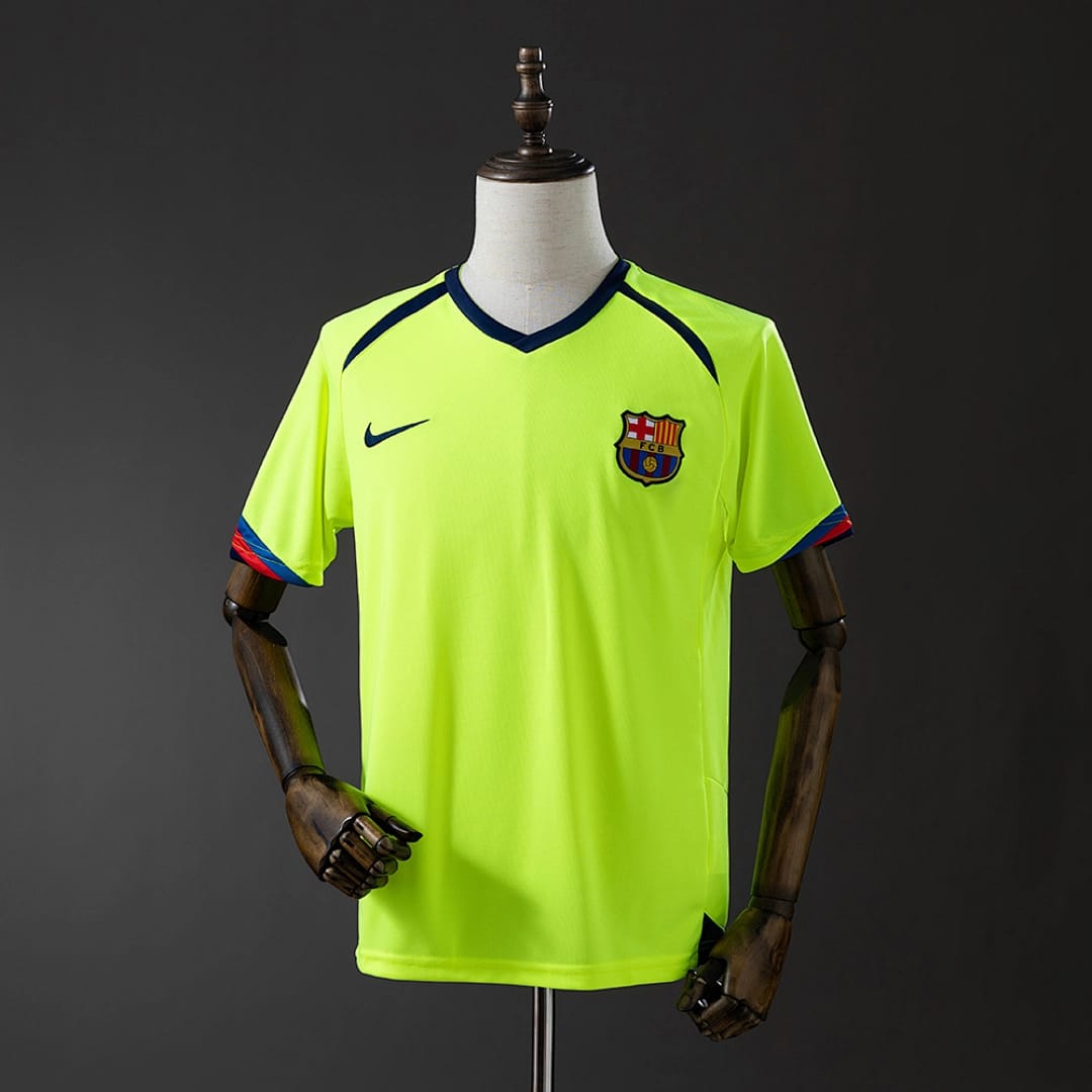 Camisola Alternativa do FC Barcelona 2005/2006 (Retro) - Vista 1