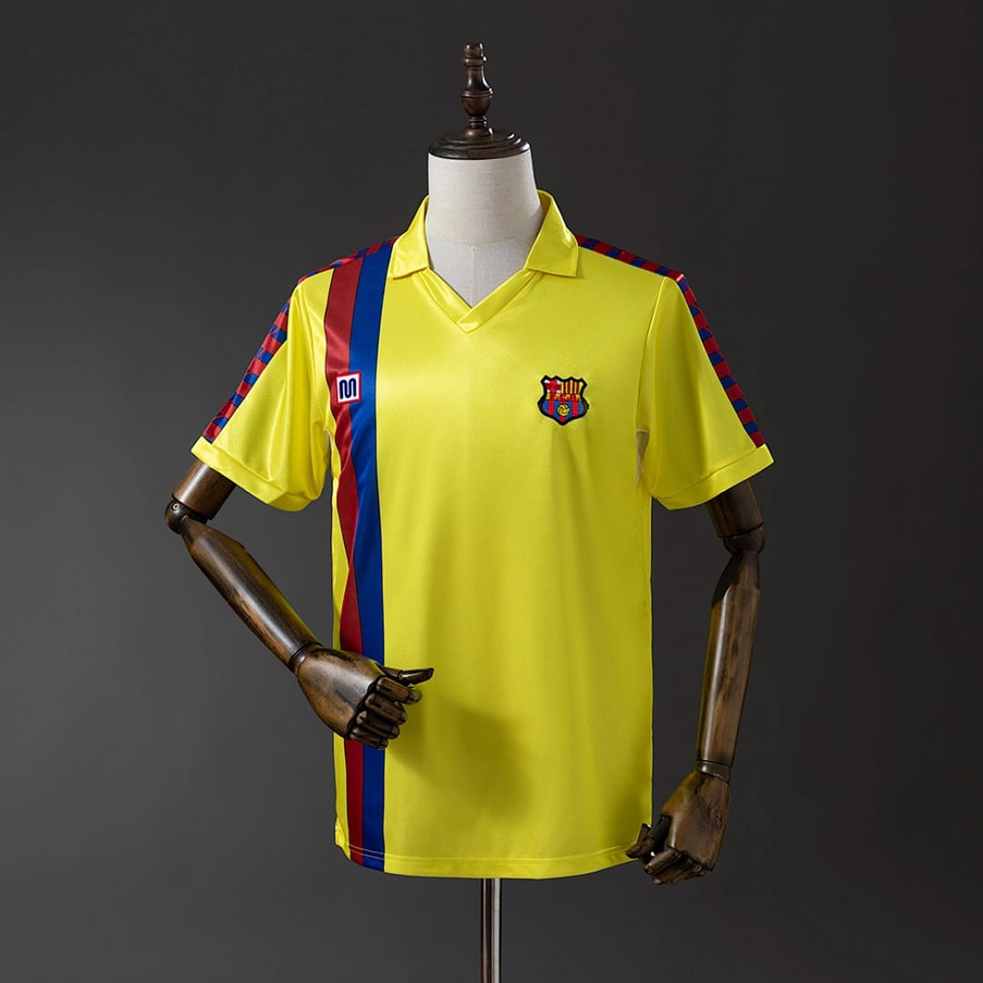 Camisola Alternativa do FC Barcelona (Retro) (2) - Vista 1