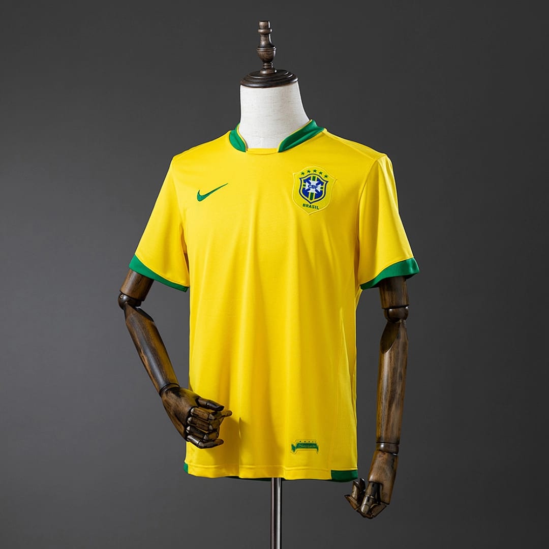 Camisola Principal do Brasil 2006 (Retro) - Vista 1