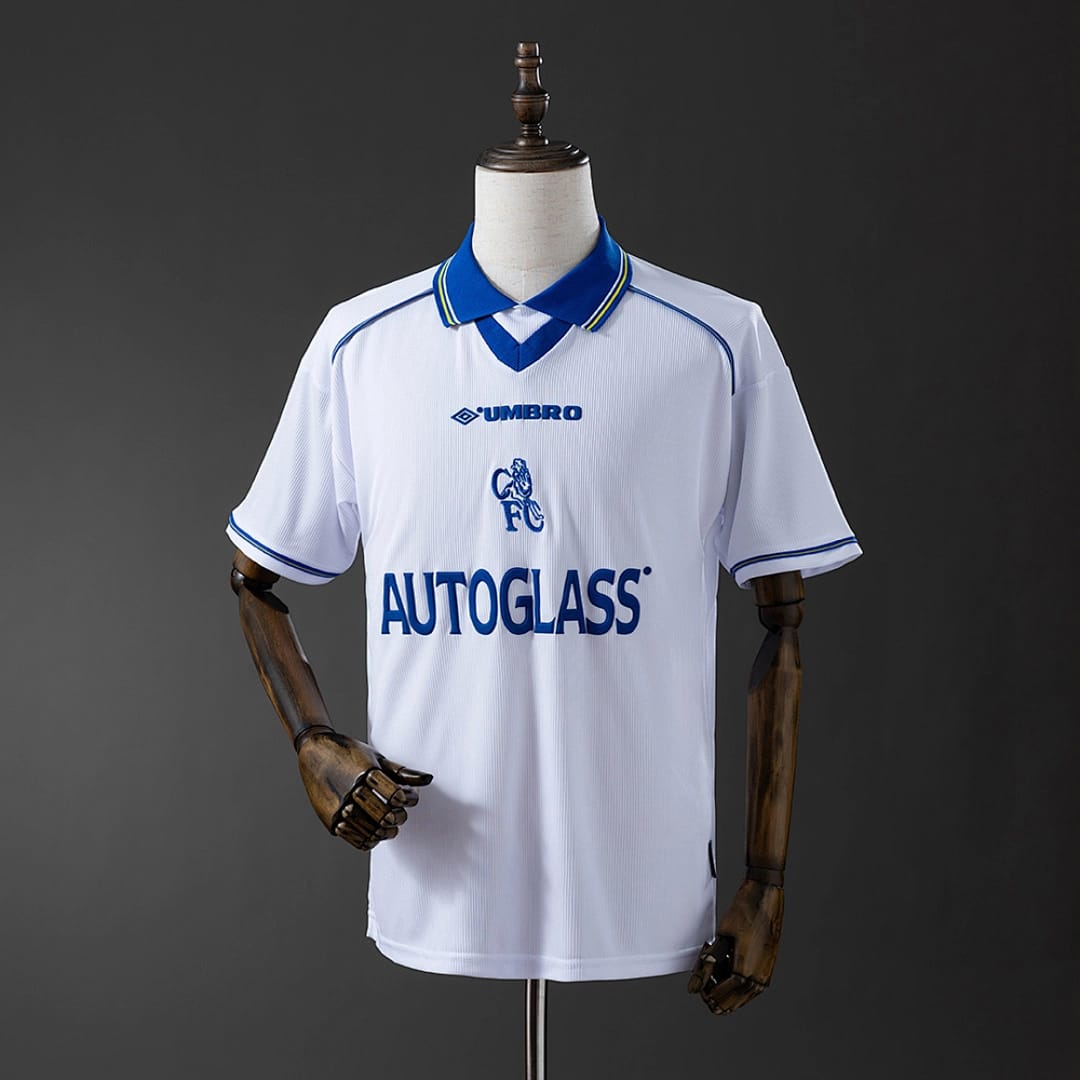 Camisola Alternativa do Chelsea (Retro) (3) - Vista 1