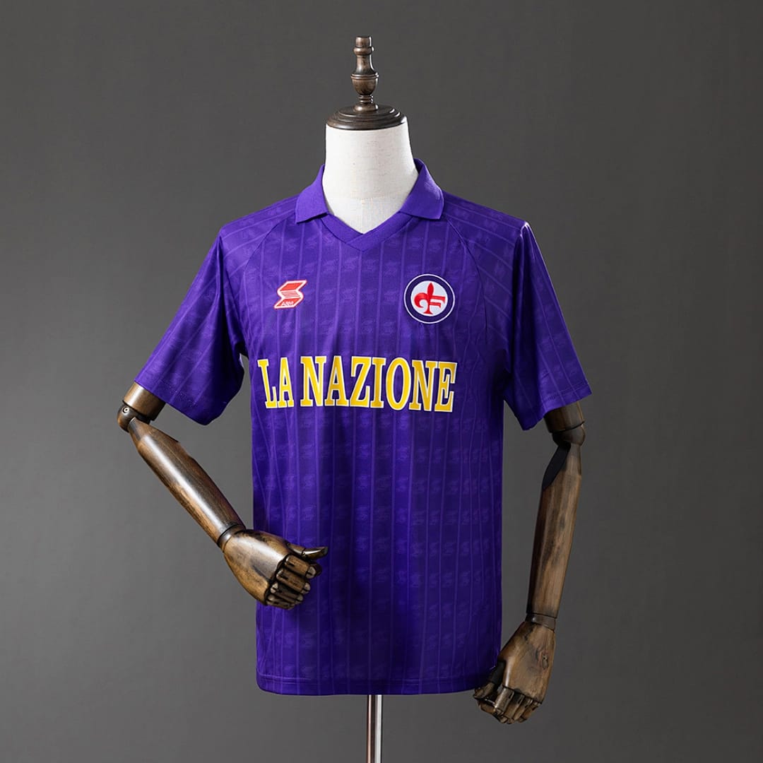 Camisola Principal da Fiorentina 1989/1990 (Retro) - Vista 1