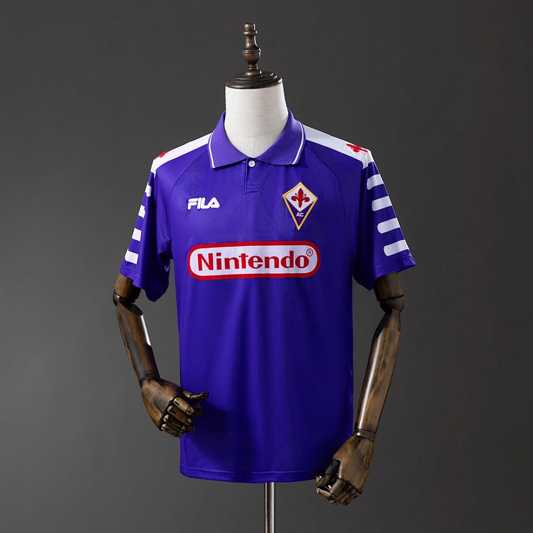 Camisola Principal da Fiorentina 1998/1999 (Retro) - Vista 1