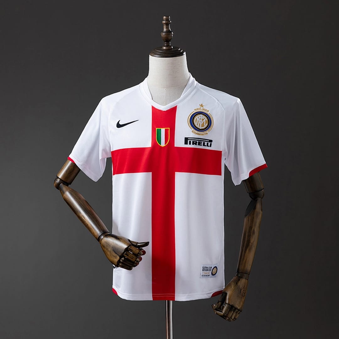 Camisola Alternativa do Inter Milan 2007/2008 (Retro) - Vista 1