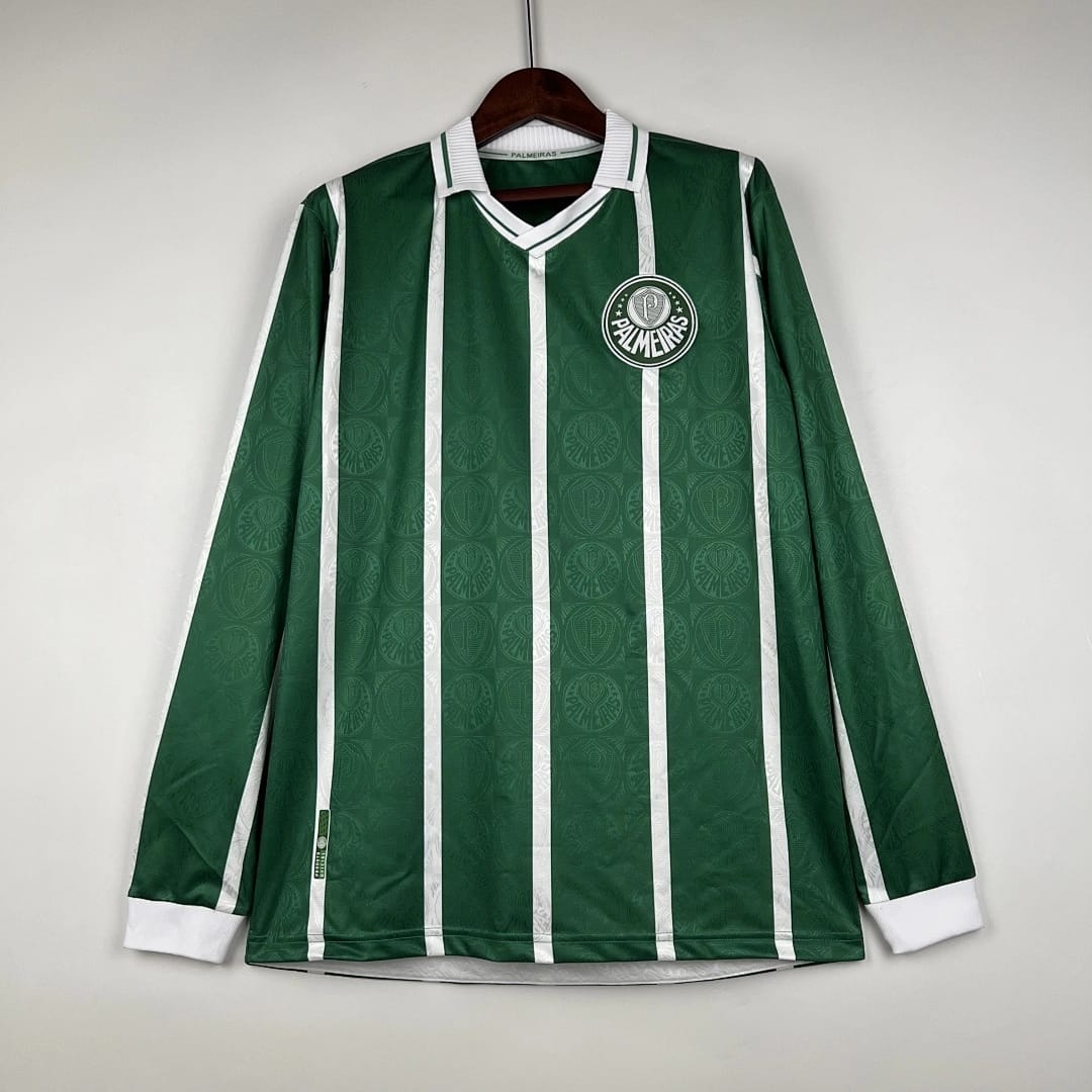 Camisola Principal do Palmeiras 1993 (Retro, Manga Longa) - Vista 1