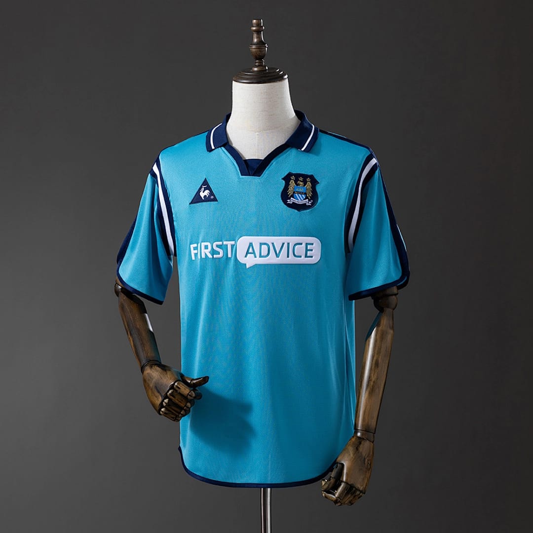 Camisola Principal do Manchester City 2002/2003 (Retro) - Vista 1