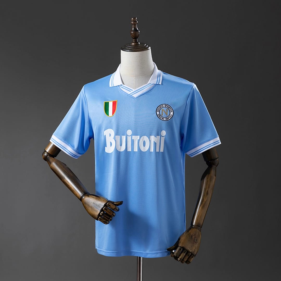 Camisola Principal do Napoli 1986/1987 (Retro) - Vista 1