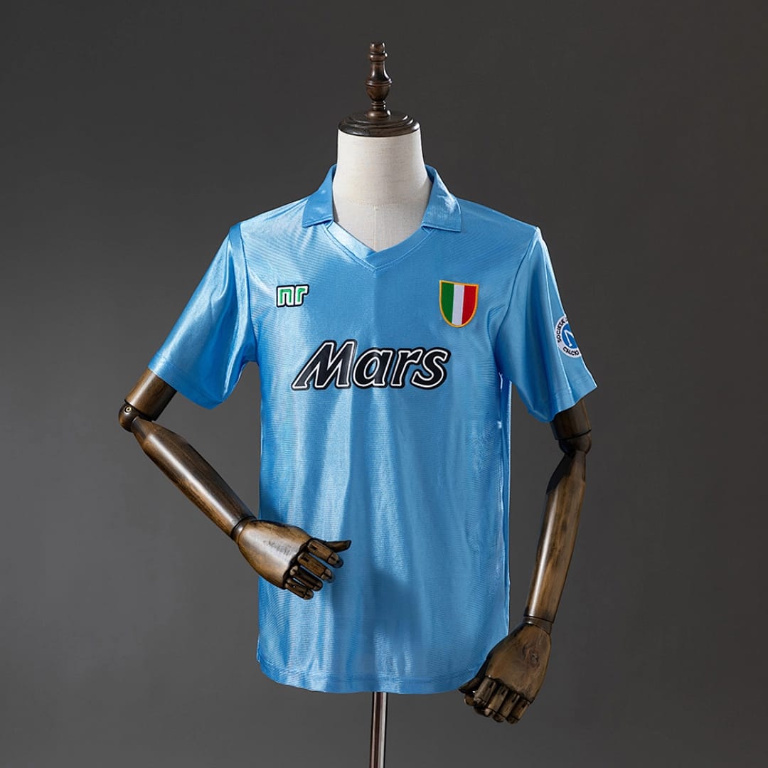 Camisola Principal do Napoli 1990/1991 (Retro) (2) - Vista 1