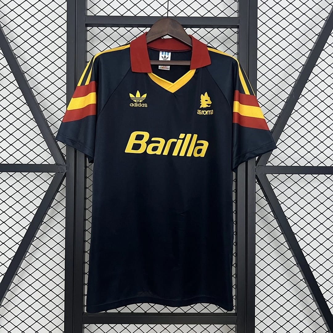 Camisola Terceira do AS Roma 1991/1992 (Retro) - Vista 1