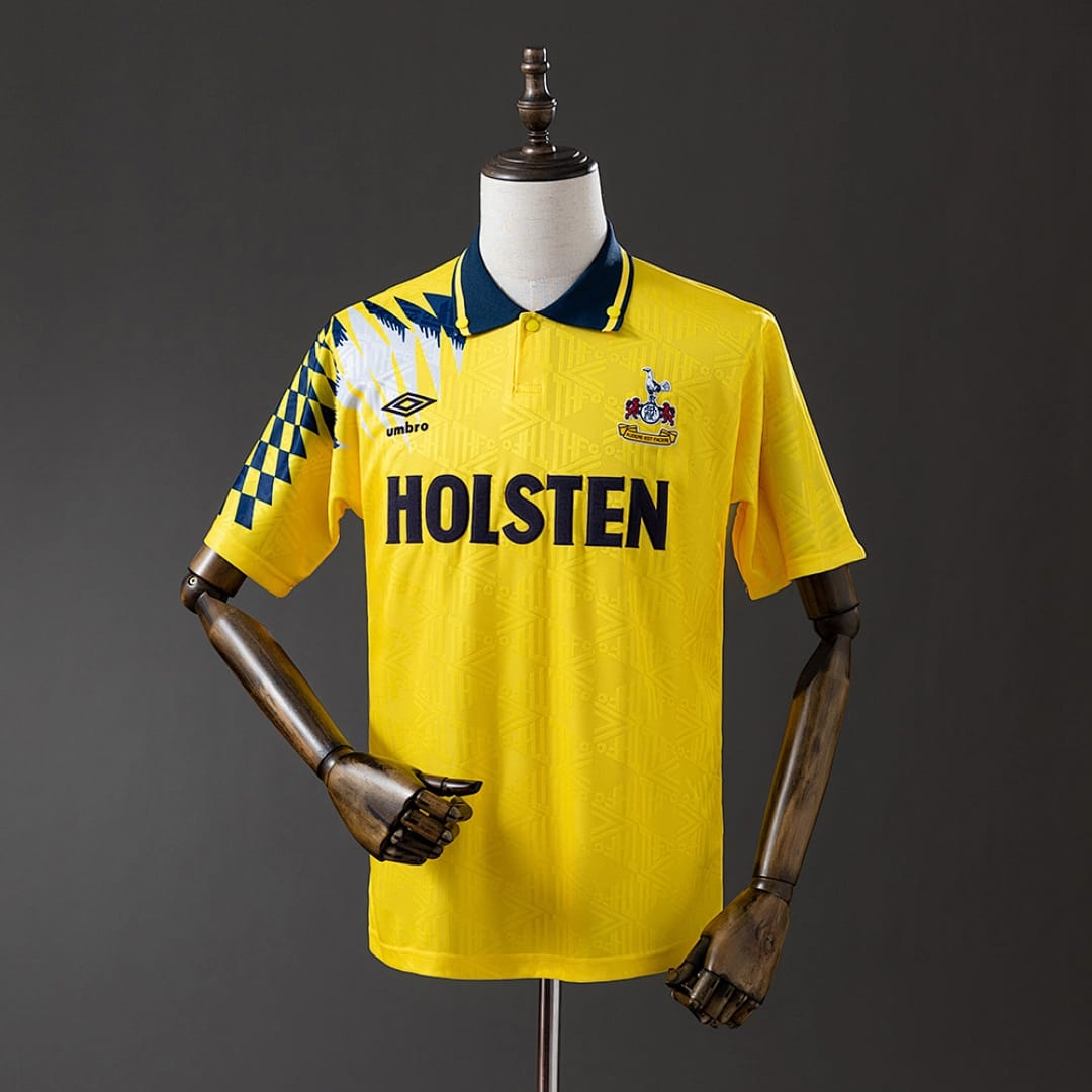 Camisola Alternativa do Tottenham Hotspur (Retro) - Vista 1