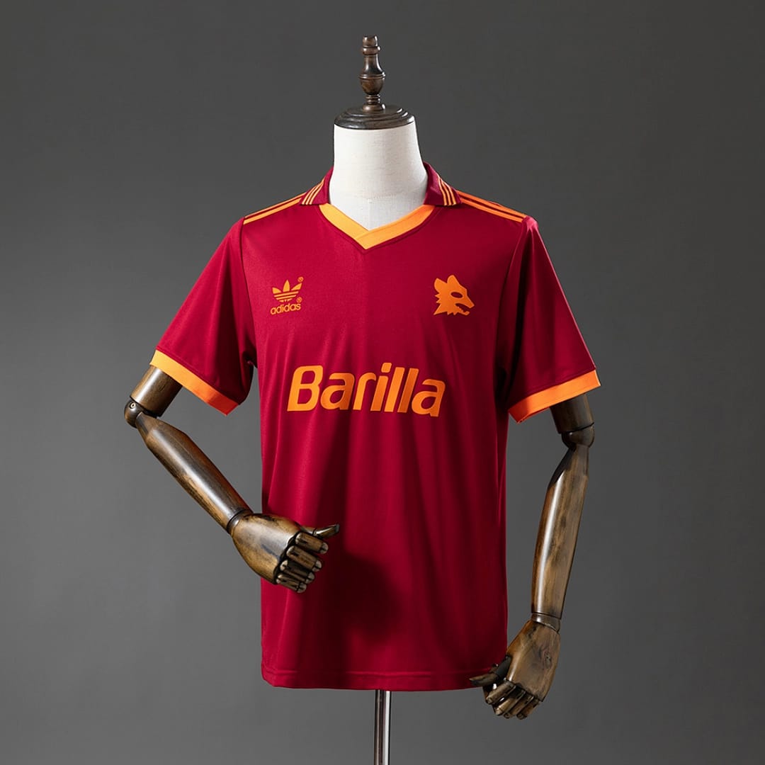 Camisola Principal do AS Roma (Retro) (2) - Vista 1