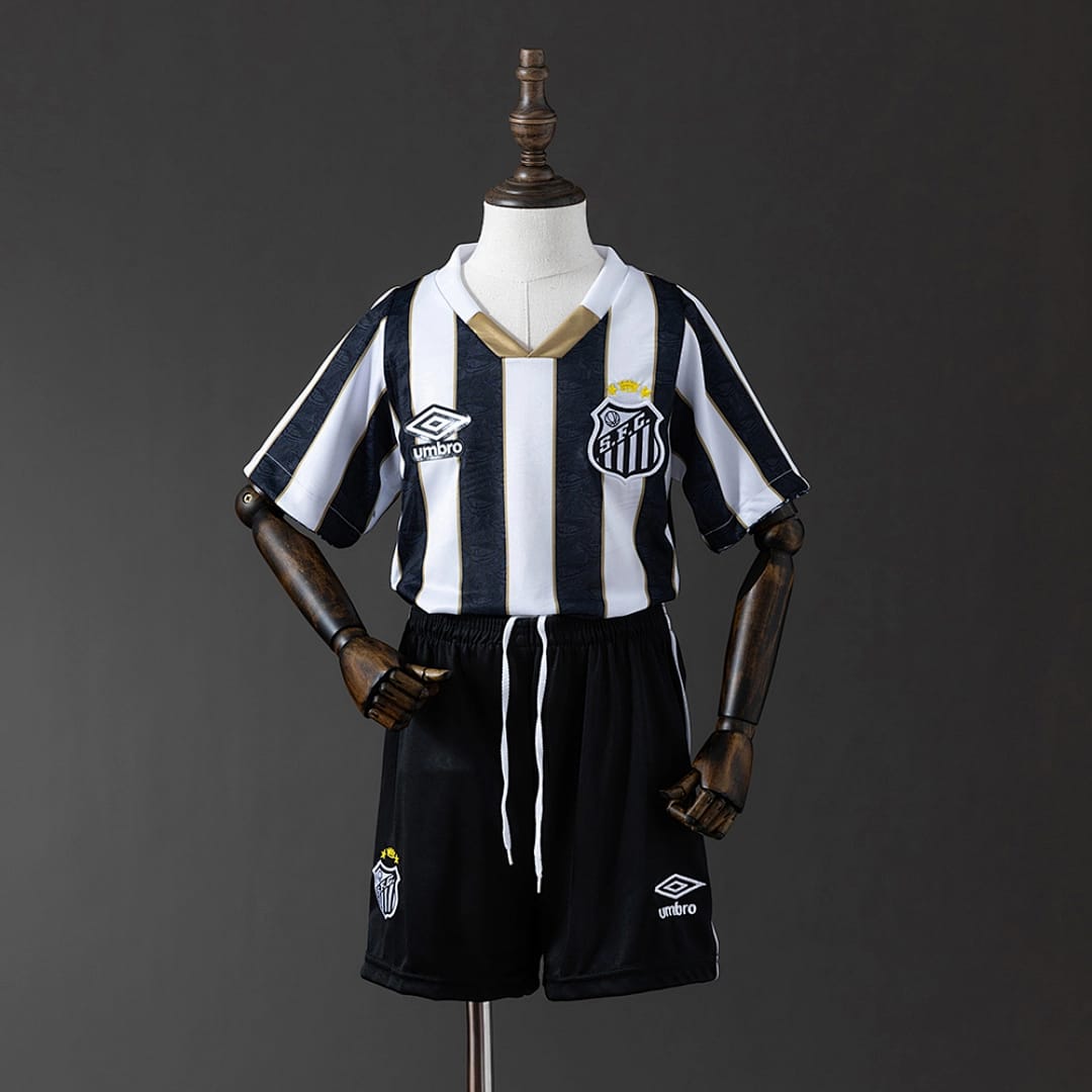 Kit Crianca Santos FC Alternativa 2024/2025 - Vista 1