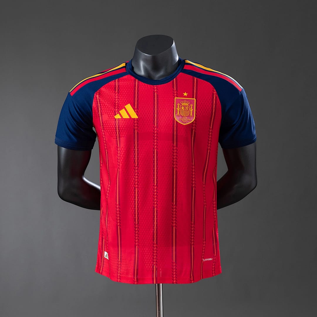 Camisola Principal da Espanha 2026 (Versao Jogador) - Vista 1