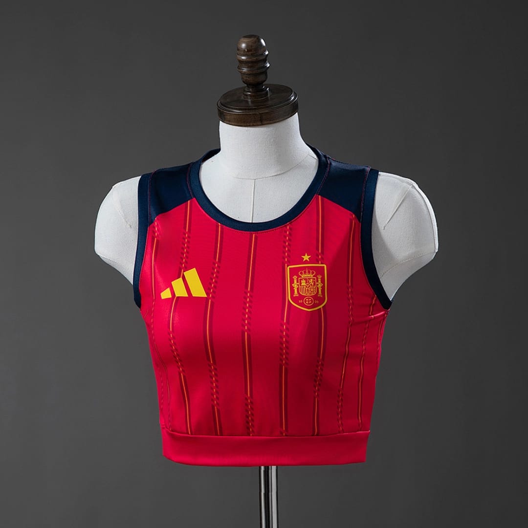 Camisola Principal da Espanha 2026 (Mulher, Colete) - Vista 1