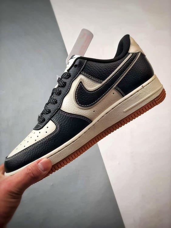 Stussy x Air Force 1 Low Branco e Preto - Vista 5