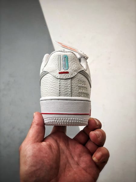 TEDxPortland x Air Force 1 Low Branco Laser - Vista 3