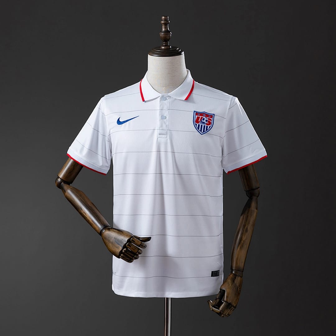 Camisola Principal do USA 2014 (Retro) - Vista 1