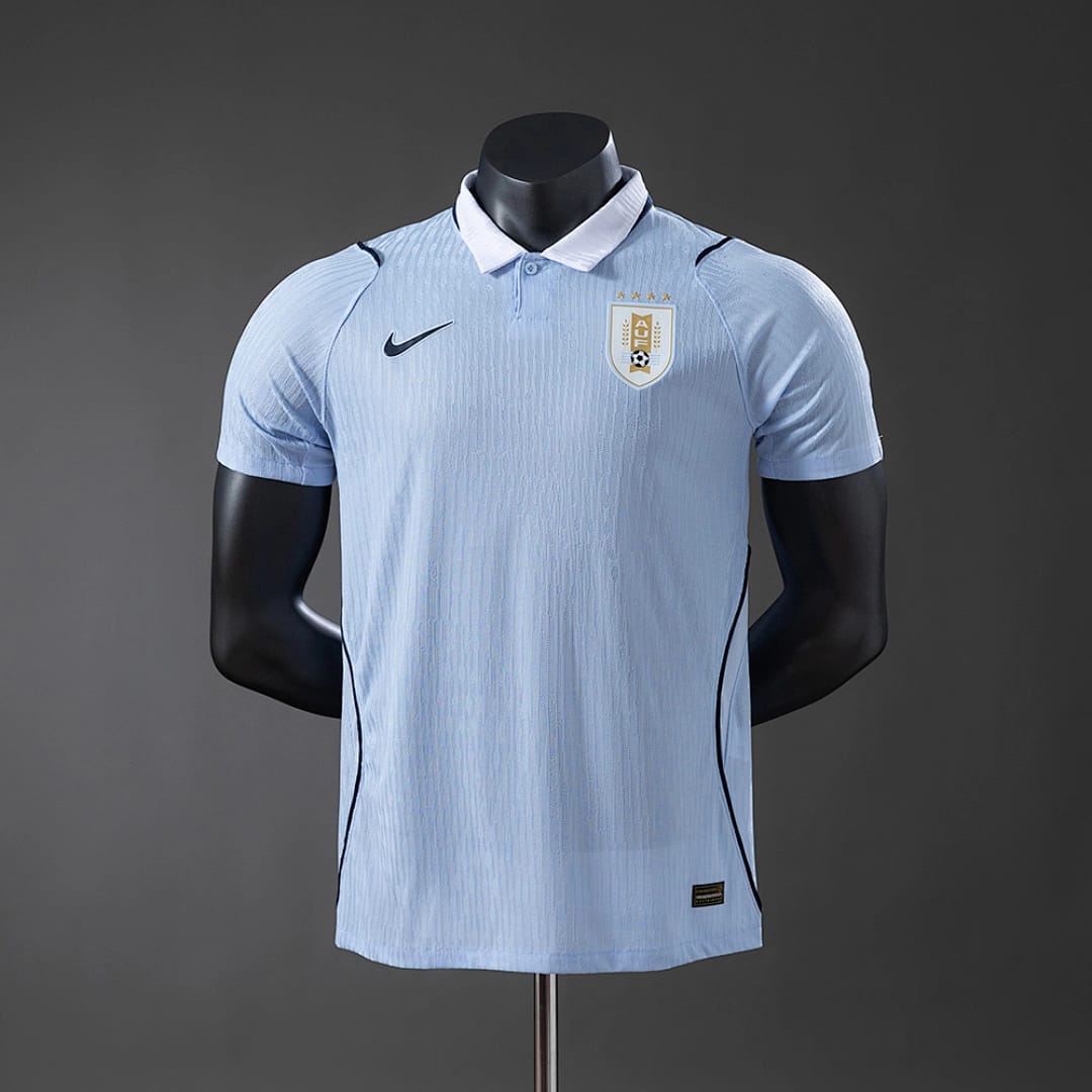 Camisola Principal do Uruguai 2026 (Versao Jogador) - Vista 1